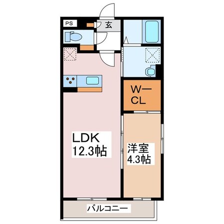 シエル・エトワールIIの物件間取画像